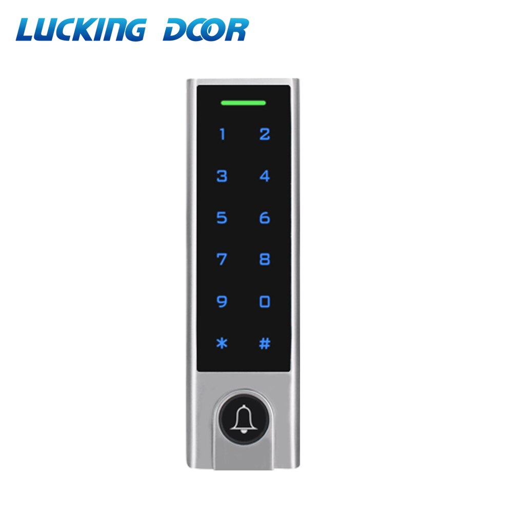 Touch screen keypad IP68 Waterproof Standalone access controller RFID 125KHZ access control machine 1000 user Electric Lock