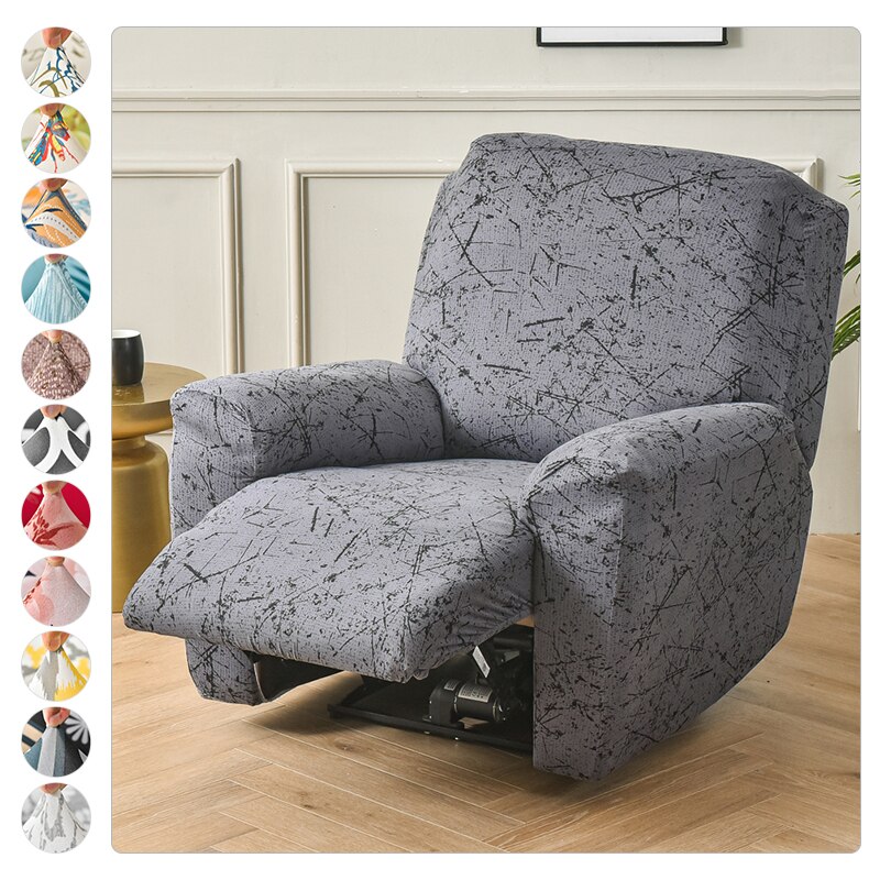 Stretch Print Chivas Sofa Cover Lazy Sofa Home Office Sofa Cover Leisure Home Comfort Sofa Cover Protect Seat Beautiful