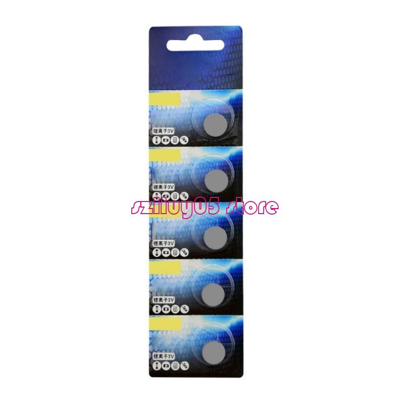 E28E 5PCS CR1225/CR1216/CR1220/CR927 3V Lithium -Knopfzellbatterien Ersetzen: Gold