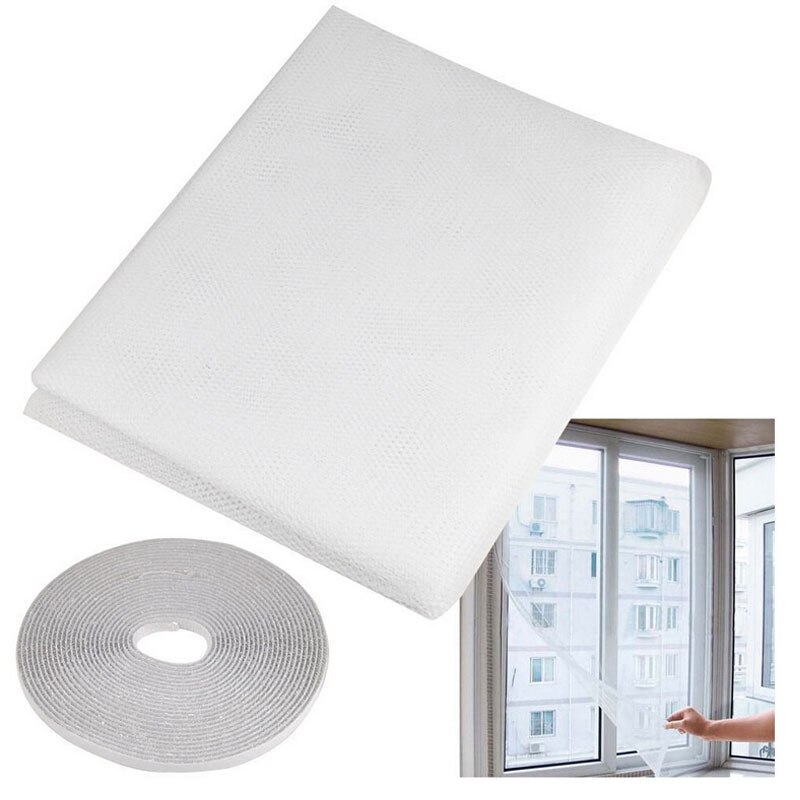 Mosquitera autoadhesiva para el hogar, Protector de pantalla de malla para insectos, moscas, puerta, ventana, mobiliario para el hogar