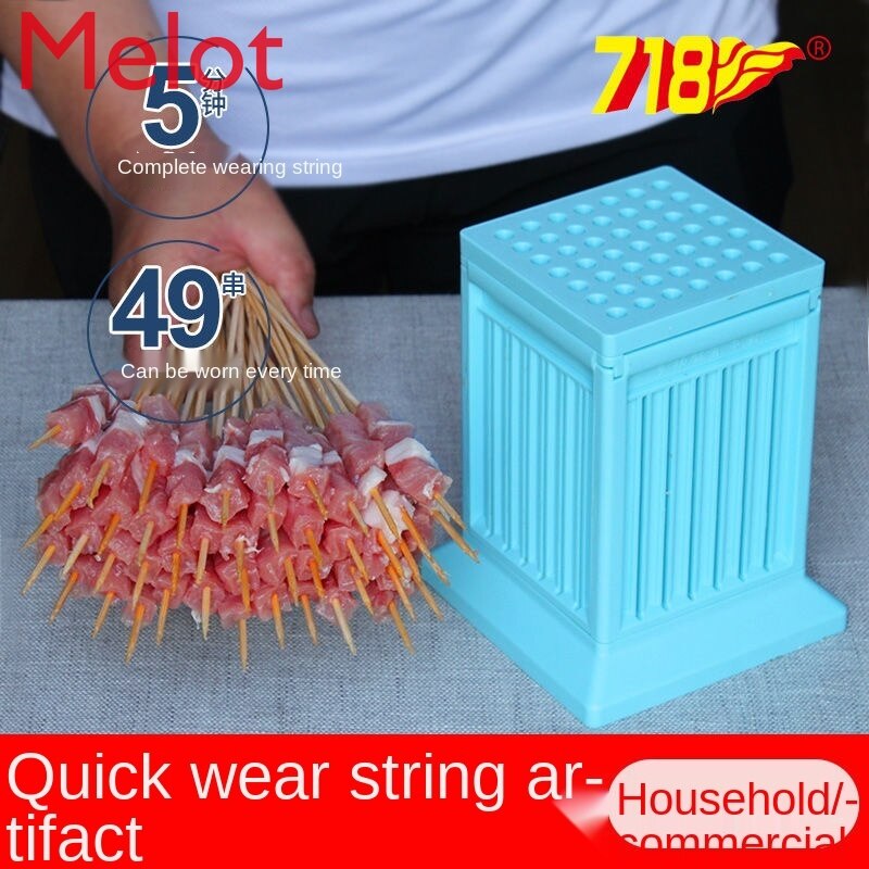 Kebabs – artefact de port de ficelle, brochettes, artefact de port de ficelle, Barbecue domestique et Commercial, résistant