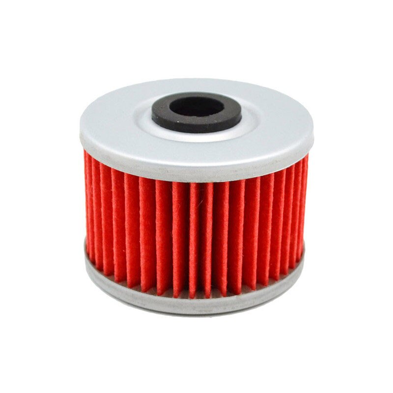 Filtre à huile moteur de moto, pour kawasaki klx 250r klx 250s klx 250sf klx 250 klx 450r kfx 450r , suzuki drz 110 , polaris 500: 1 pc rouges