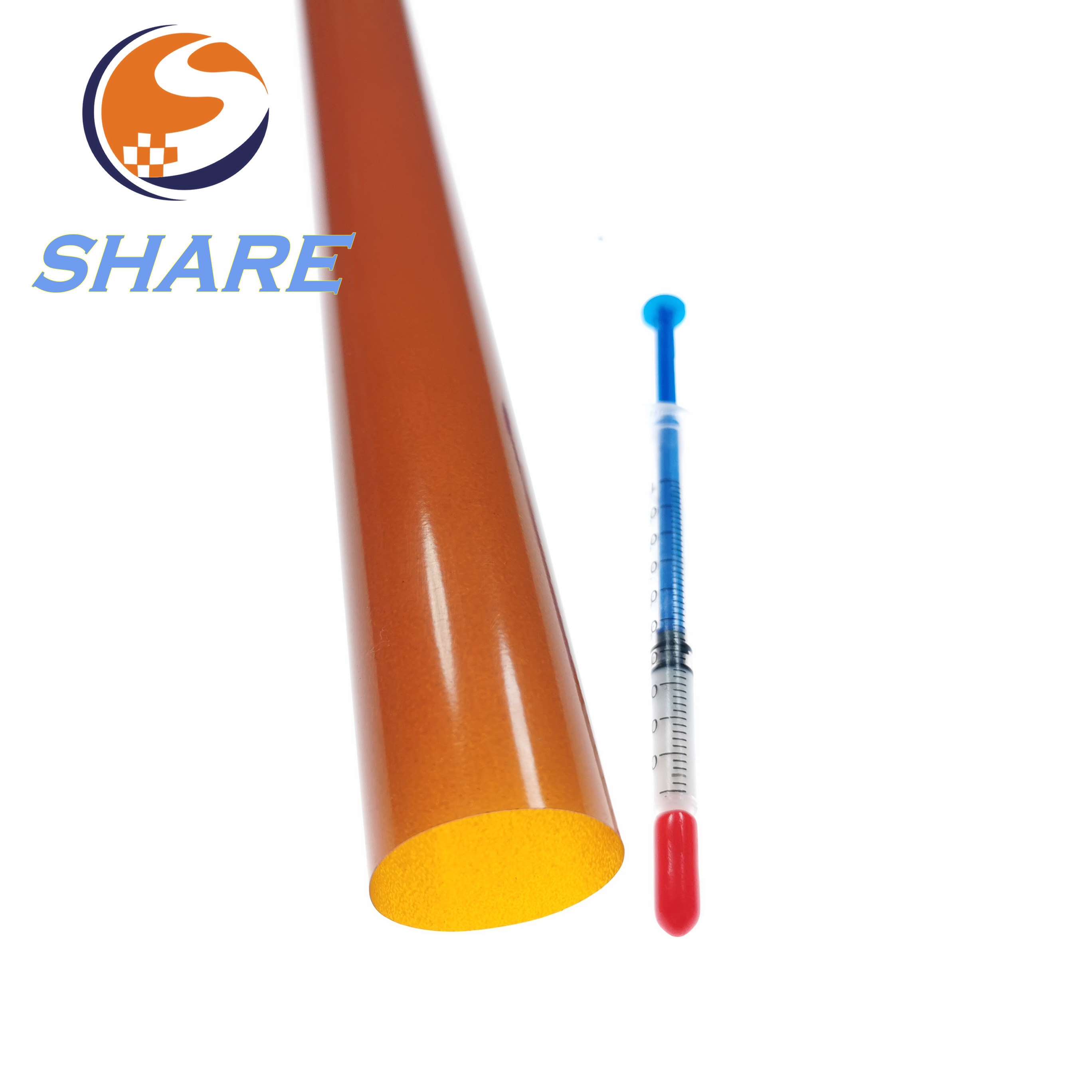 Teilen material  dc 240 242 252 fuser film sleeve kompatibel für xerox docucolor  dc240 dc242 250 dc250 dc252 560 7500 700 700i 770