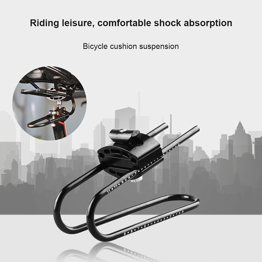 Riding Saddle Mountain bike seat suspension device bow riding saddle shockproof Bicycle seat accessories