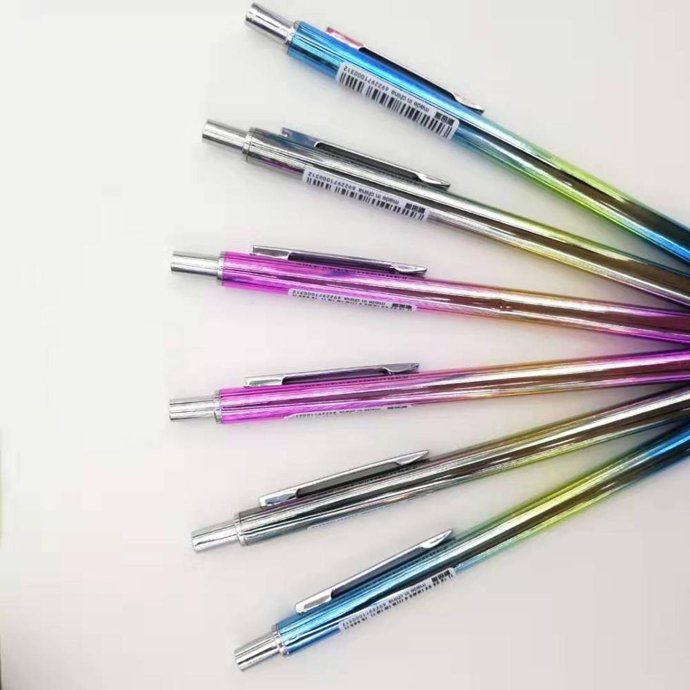 1pcs Gradient trendy mechanical pencil