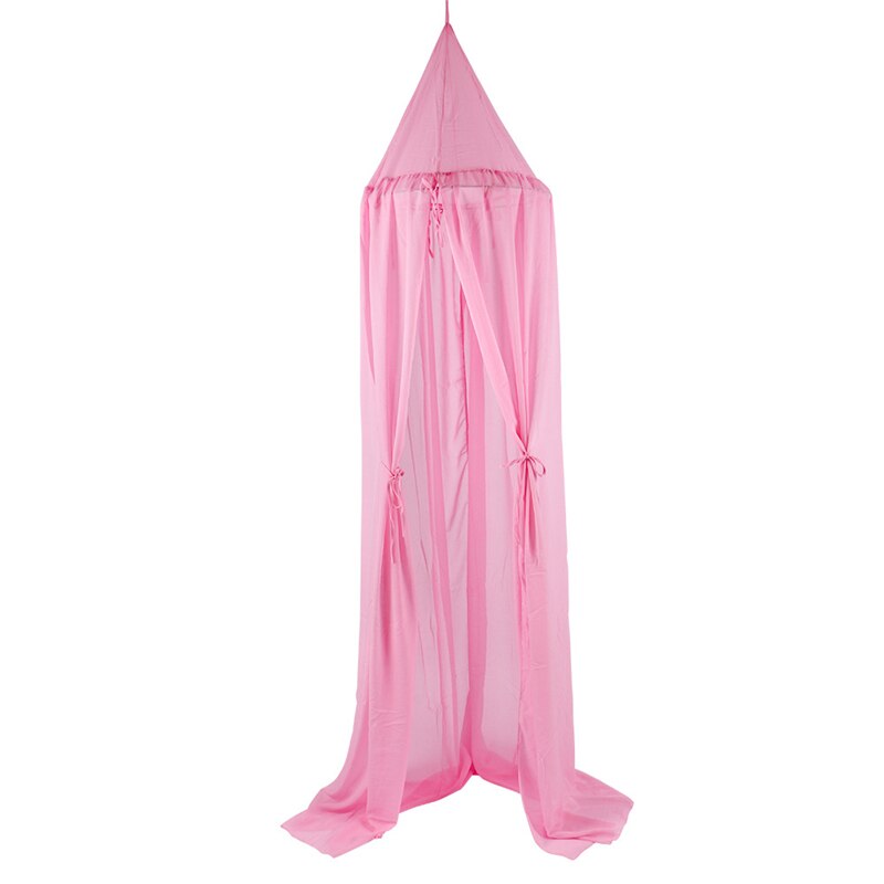 Baby Kids Dream Tent Bed Curtain Hung Dome Mosquito Net Girls Princess Play Tents House Children Room Teepee Decoration Bed Tipi: Pink
