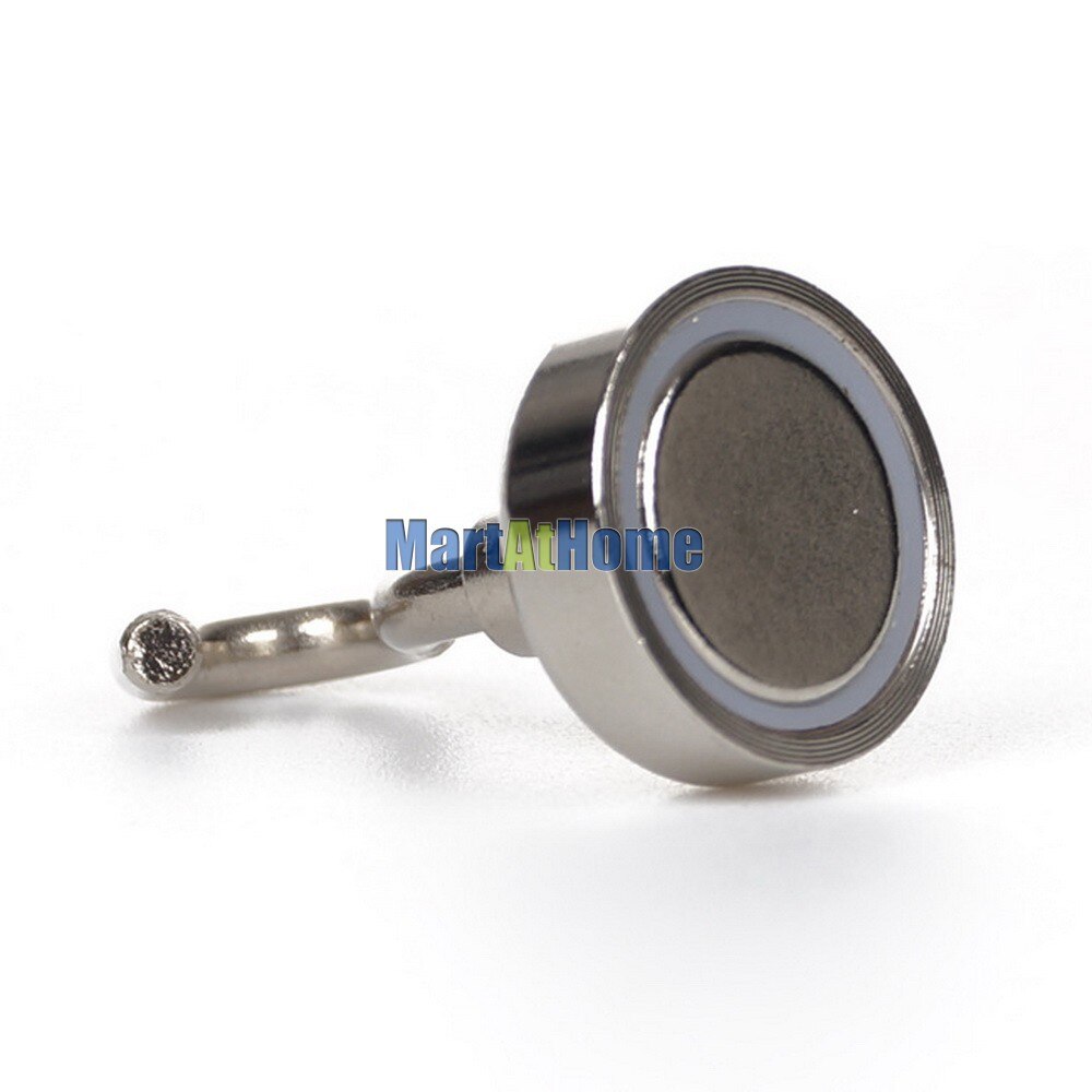 5PCS/lot Powerful Neodymium Magnetic Hook Magnets NdFeB holds 20 LBS D20 #BK017 @CF