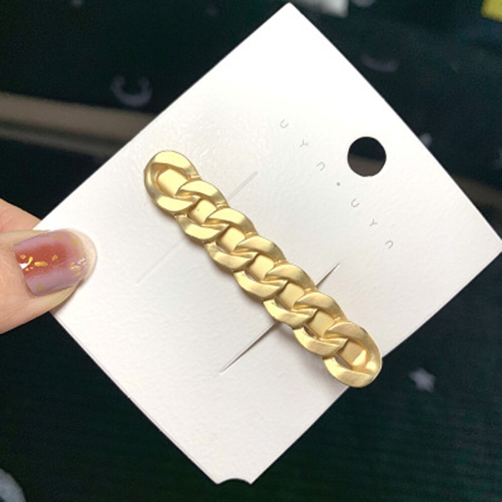 1Pc Style Metal Wind Hairpin Chain Hairpin Handmade Fairy Hair Accessories Styling Tool Women Girls: 3