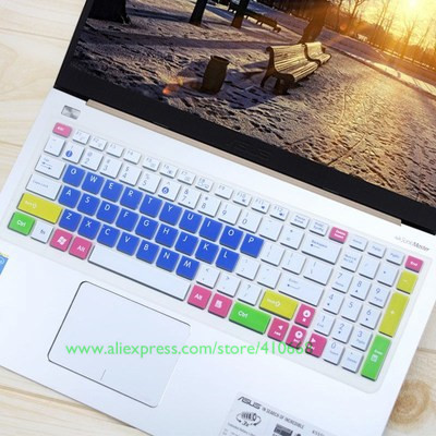 Laptop keyboard Cover Skin For Asus N76 N76V N76VB N76VJ N76VM N76VZ N750 A73 ZX70 GL702 K751 A751 FX71 Pro S V J L 17.3 inch: Color 2