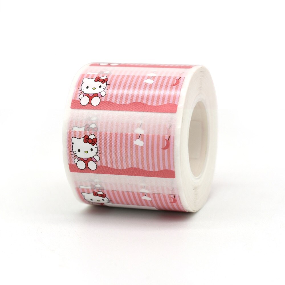 30 * 12 Mm Various Models Cute Thermal Label Roll Typeable Washi Tape Beautiful Mark Sticker For EQ11 Mini Thermal Label Printer: Hello KItty