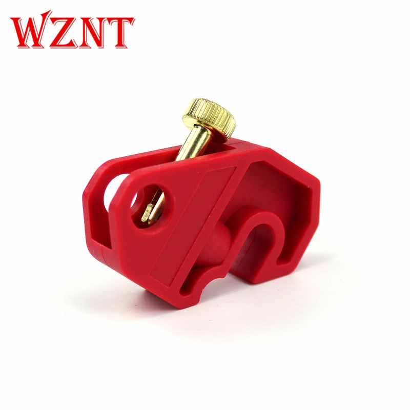 5pcs breaker lockout lock dogs, MCB lock ,toggle lock safety circuit breaker lock, tool-free lockout