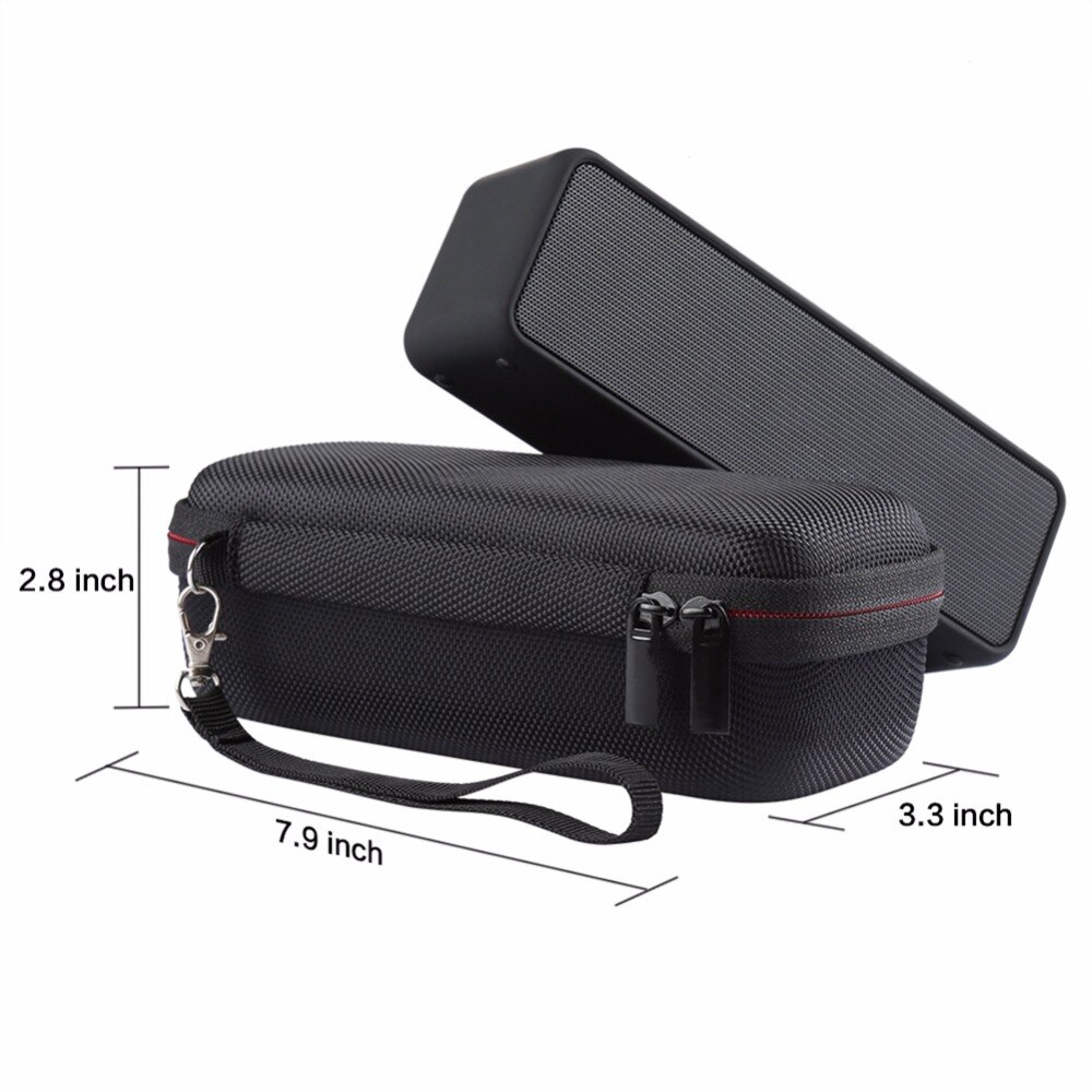 Draagbare Shockproof Carrying Storage Box Bag Pouch voor ANKER SoundCore 2 Bluetooth Speaker Soundbox EVA Beschermende Case Cover