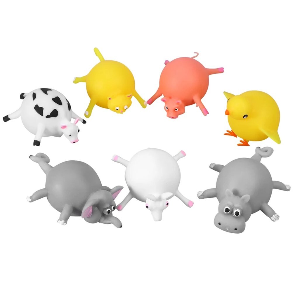 TPR blasen tier welle ball tpr tier pat ball weiche gummi aufblasbare ball spielzeug
