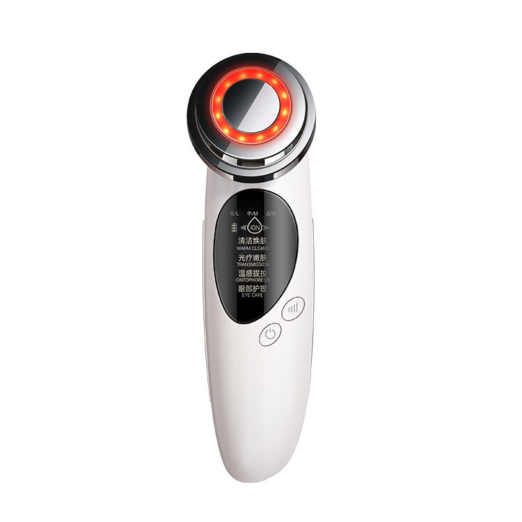 Face Skin EMS Mesotherapy Electroporation RF Radio Frequency Facial YSQ LED Photon Skin Care Tighten Beauty Machine