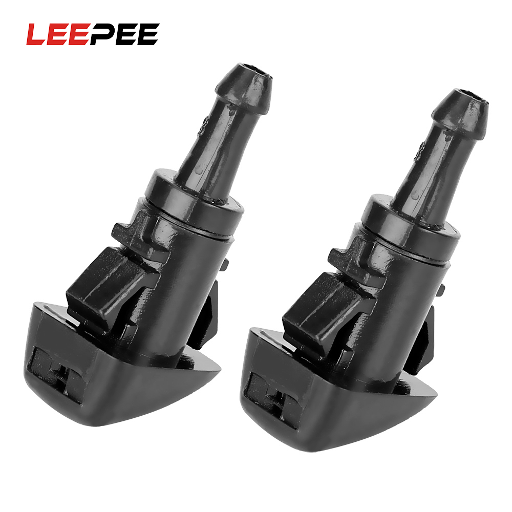 LEEPEE Fan Shaped Windshield Water Sprayer Wiper Jet Nozzle For Chrysler 300 For Dodge Charger Magnum Washer