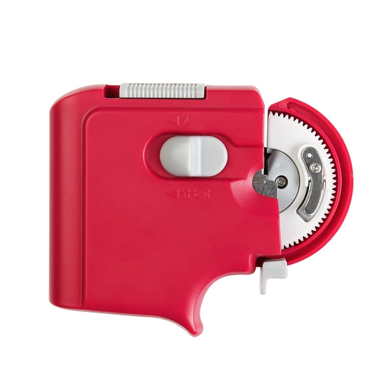 Portable Automatic Electric Fishing Hooks Tier Machine Metal ABS Fish Hook Fishhook Carp Fishing Hook Knot Tying Tool Device: Red