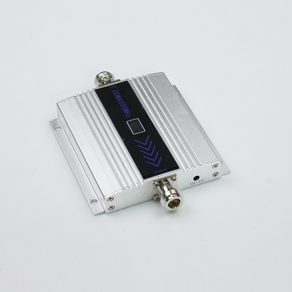 ZQTMAX CDMA 2G 4G Cell Phone Signal Booster 60dB LTE Repeater 850mhz Mobile network Cellular Amplifier