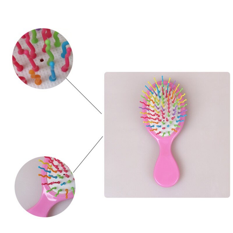 Kid Anti-Static Massage Hairdressing Children Comb Girl Air Cushion Comb Plastic Comb