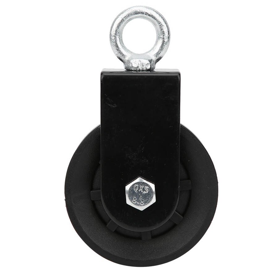 Durable Fitness Equipment Bracket Pulley Mute Hanging Wheel DIY Support Plastic Nylon Wheel Set