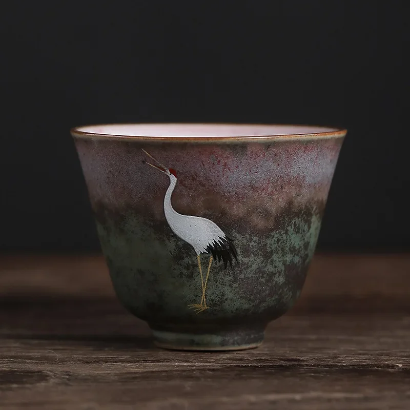 1 stk /3 stk japansk stil keramisk kaffekop porcelæn personlig enkelt keramik te kopper drinkware vin krus vand krus: D -70ml