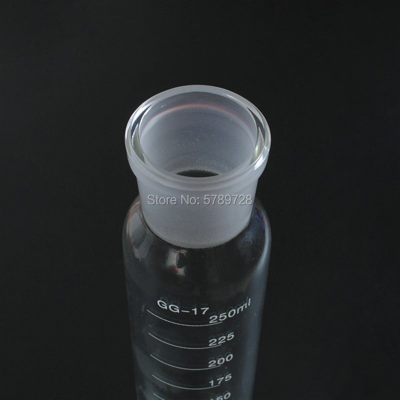 Botella absorbente de impacto de 250ml, tubo absorbente de experimentos de Protección Ambiental, utilizado para muestreo de gas de laboratorio, 1 ud.