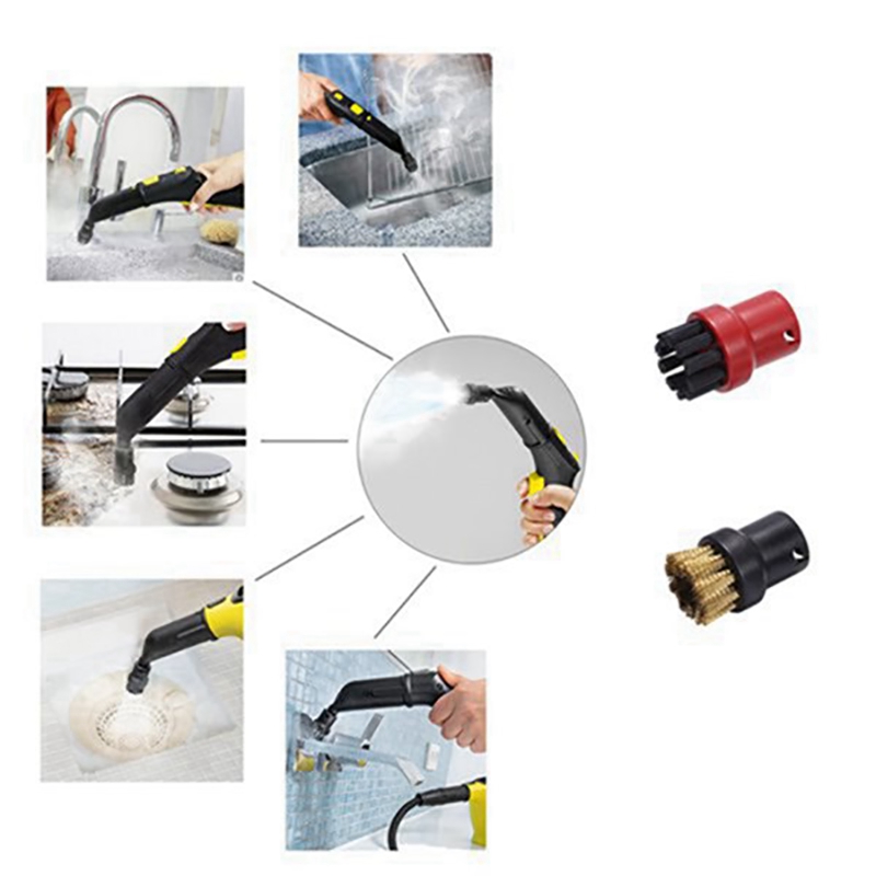 For Karcher SC1 SC2 SC3 SC4 SC5 Punk Nozzle Brush for Steam Cleaner Vacuum Cleaner Household Sweeper Cleaning Tool