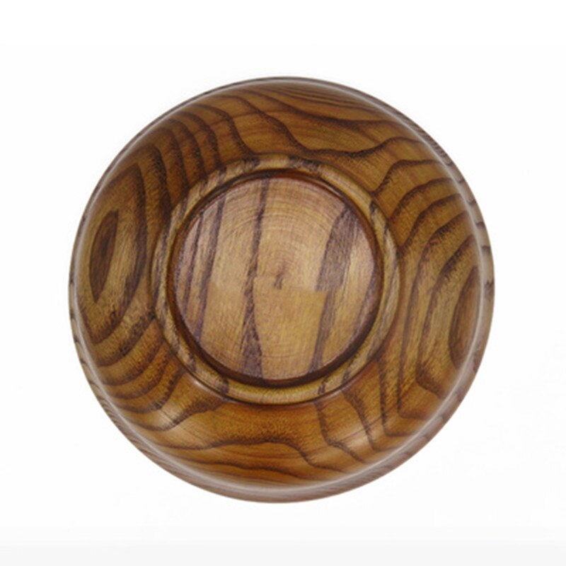 Vajilla hecha a mano, cuenco de madera con parte trasera para té, leche, cuenco tibetano mongol, utensilio de cocina