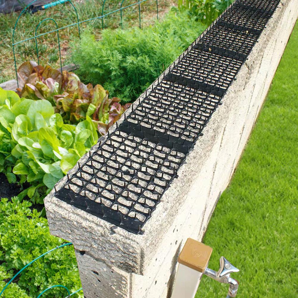 Almohadilla antigato ecológica, cinturón negro antigatos, evita que los animales escalen en macetas, jardín, red protectora multifunción