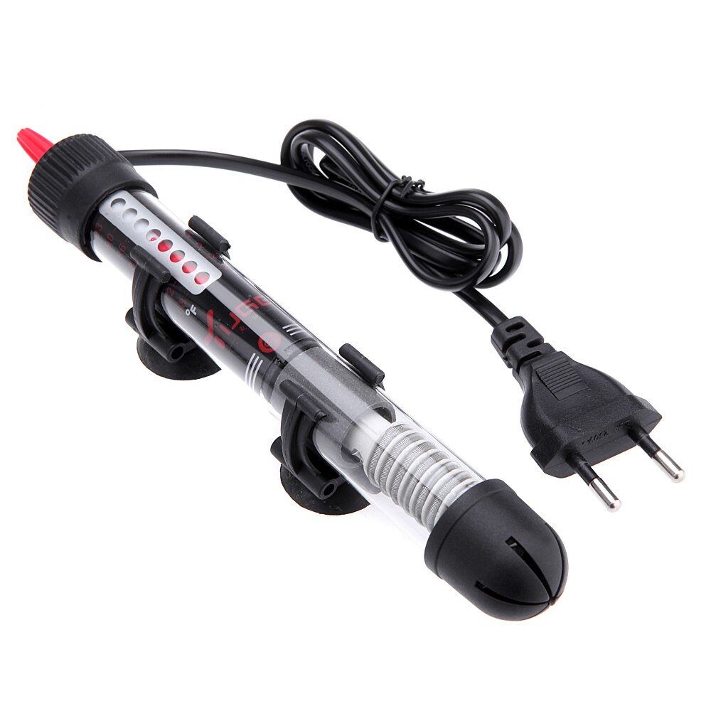 Varilla de calentador sumergible para acuario, accesorios de vidrio para tanque de peces, ajuste de temperatura de 220-240V