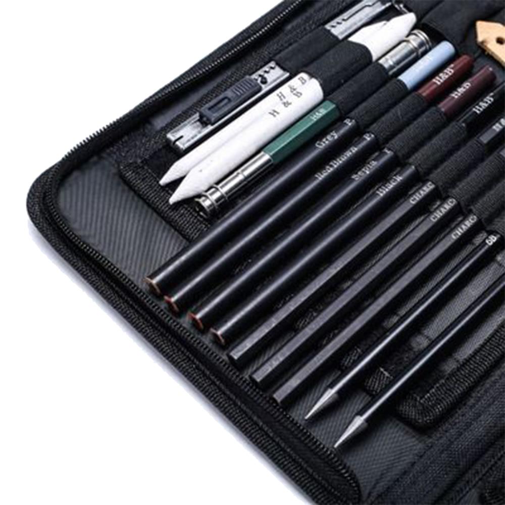 48pcs Painting Painting Tool Set Sketch Pencil Portable Drawing Artist Sketch Pencil Set Art Supplies Stationery