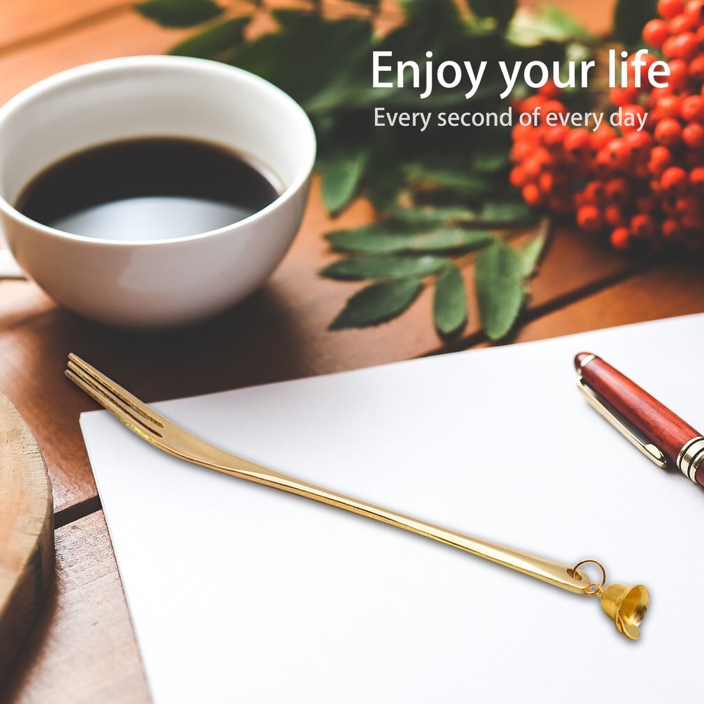 Innovatieve Draagbare Roestvrij Staal Vork/Lepel Met Mooie Hanger Mooie Lange Handvat Vork/Lepel Voor Koffie Fruit Diner