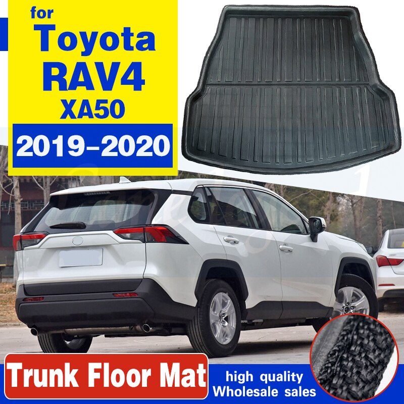 Voor Toyota RAV4 XA50 Achter Cargo Liner Boot Lade Kofferbak Mat Bagage Floor Carpet Lade Waterdichte All Weather