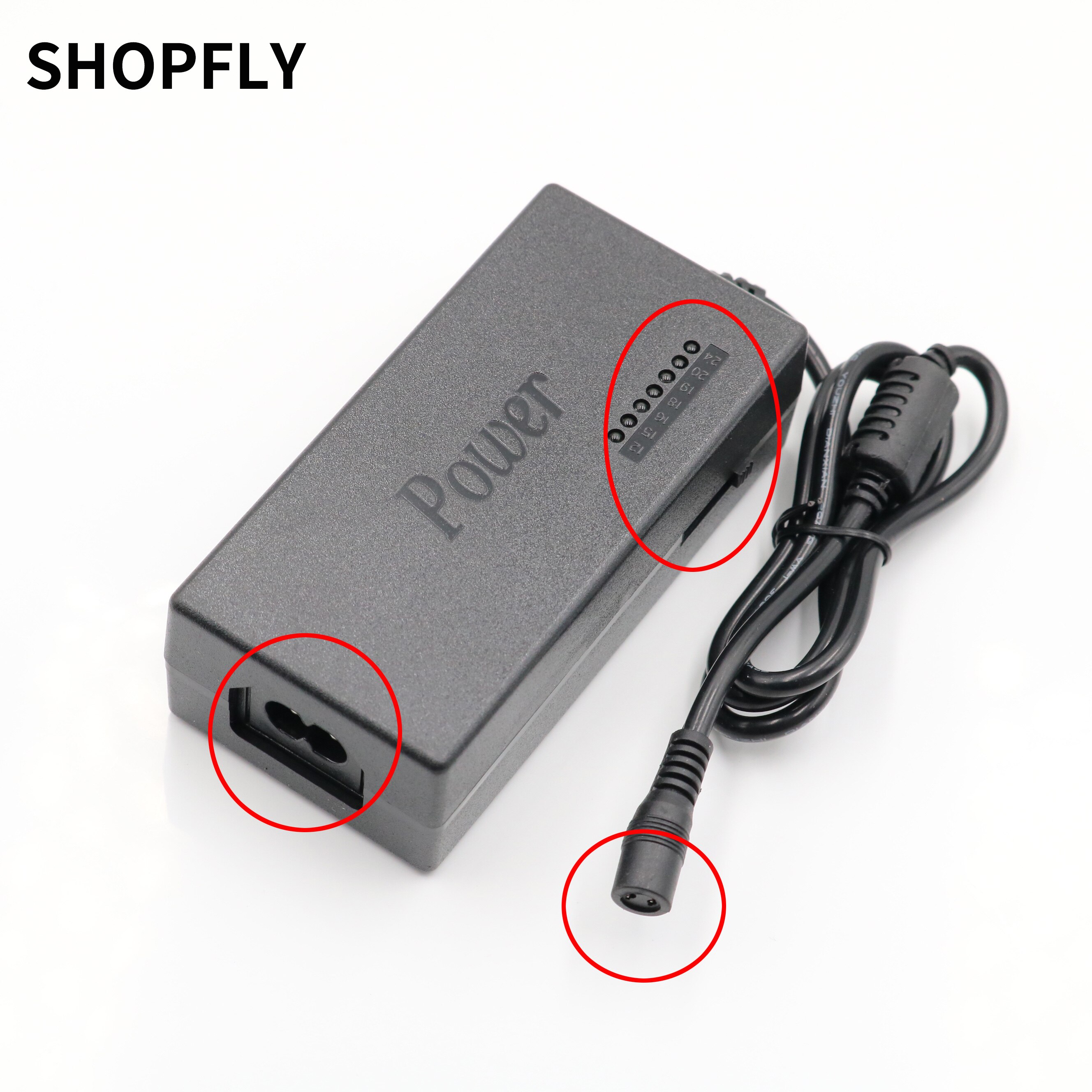 96W Universal Laptop PC Netbook Netzteil Ladegerät 110-220v AC Zu DC 12V/15V/16V/18V/19V/20V/24V Laptop Ladegerät Adapter