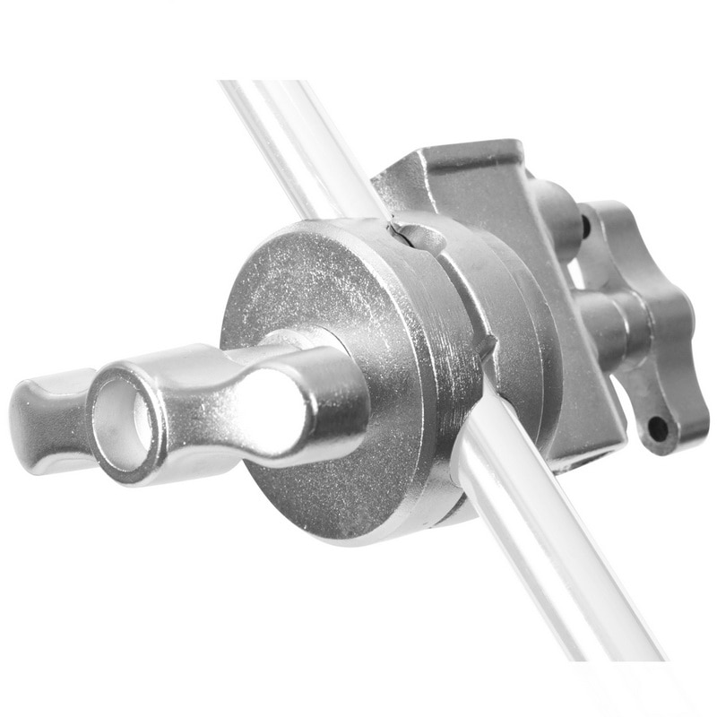 Heavy Duty Stainless Steel Video Stand Grip Head for C-Light Stand