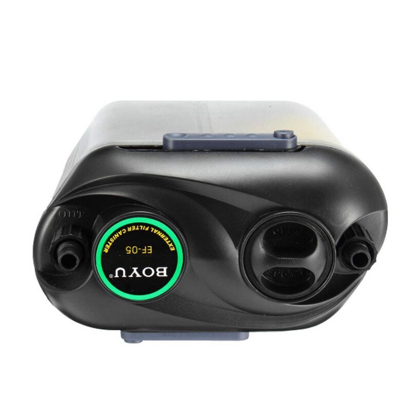 BOYU-filtro de bote externo para acuario, EF-05 de agua dulce marina, 5W, 150L/H, EF-05, 5,5 W, 220V