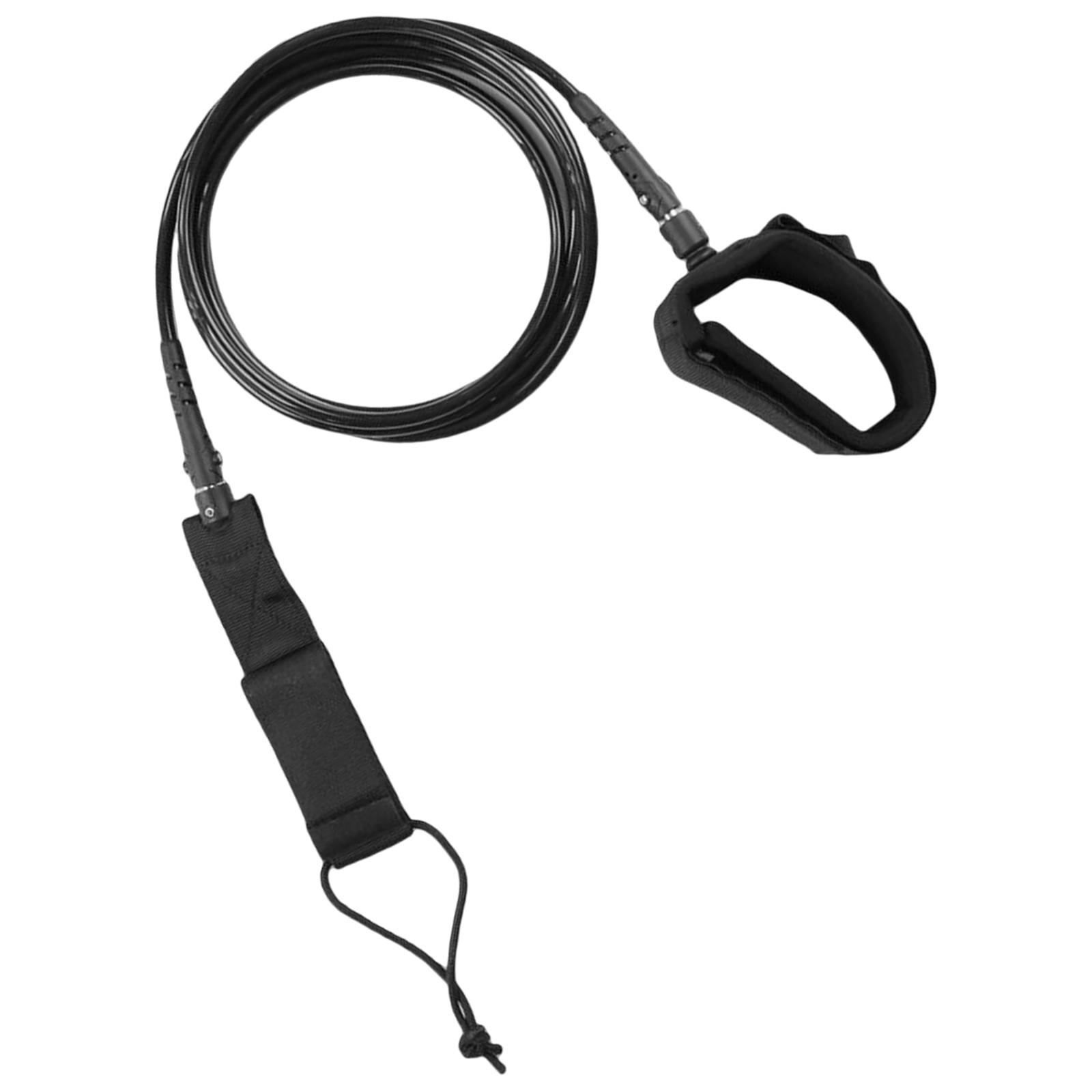 Surfboard Leashes Boarding Secure Cord Surfing Ankle Leash for Stand up Paddle Board Shortboard Boogie Boards Accessories Gear