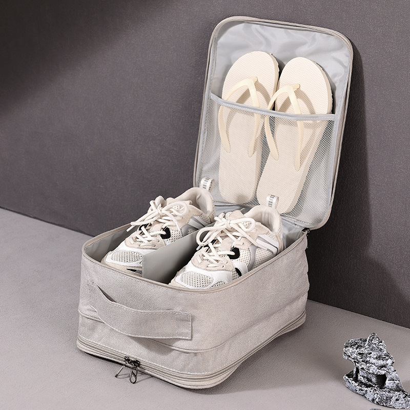 Portable Travel Shoe Bag Slippers Sorting Bag Wardrobe Organizers Multifunction Travel Accessories Shoe Organizer Storage Bag