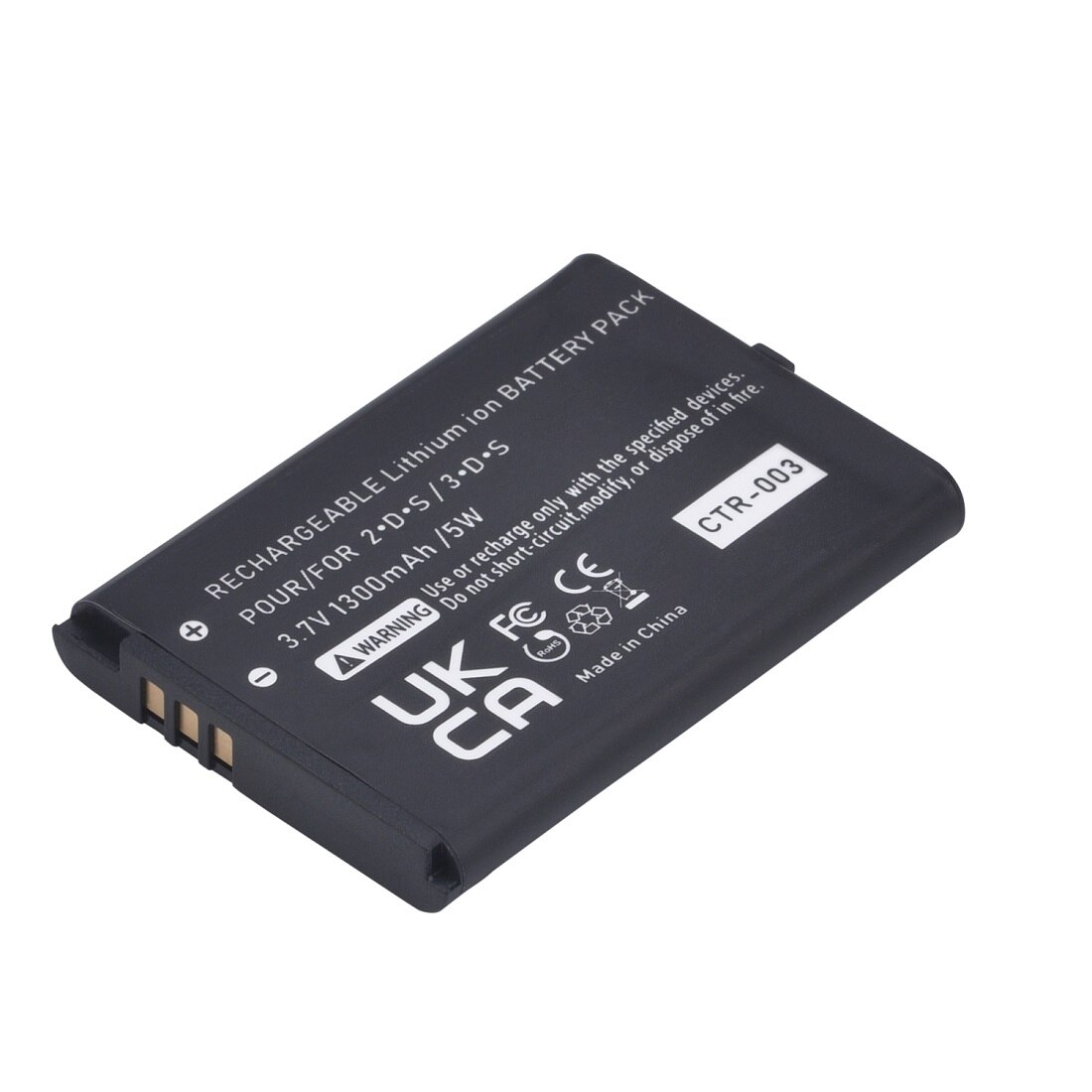 CTR-003 CTR003 CTR 003 001 Battery Rechargeable Li-ion Bateria For Nintendo 3DS 2DS CTR-001 CTR001 MIN-CTR-001 Gaming Console