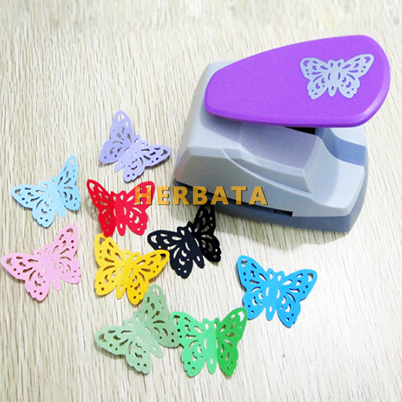4.7cm Butterfly 3D Shape Board Punch Paper Cutter For Greeting Card Scrapbooking Machine Handmade Hole Puncher