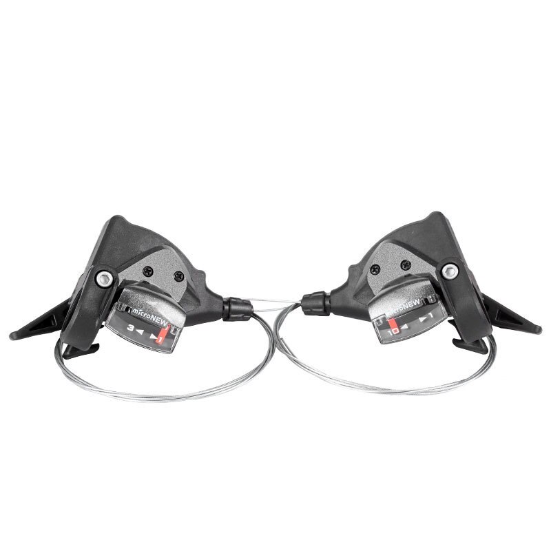 3x7 21 24 27 Bicycle Shifter Levers Brake Cycling Disc Handle Brake Levers With Shift Cable Bike Accessories For Road Bike MTB: 3x10 speed