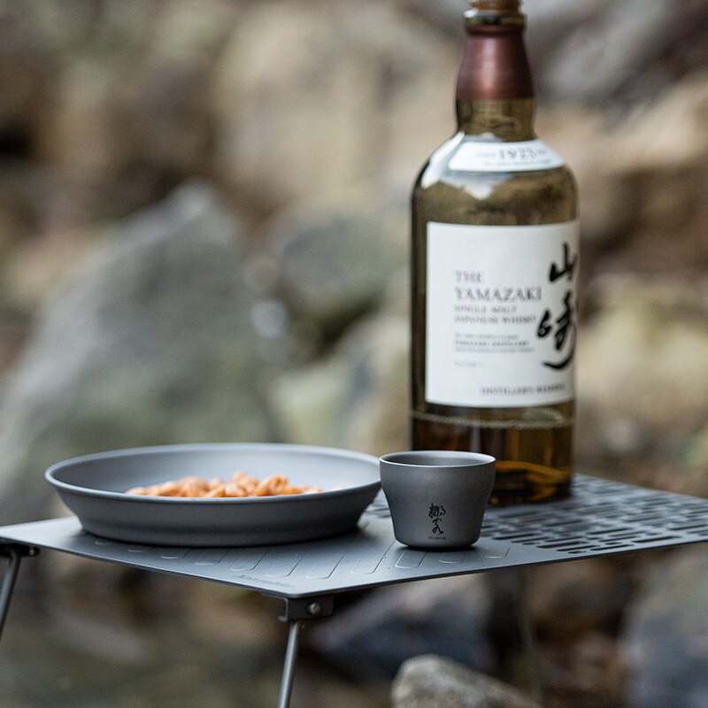 Naturehike 1Stck Wein Glas draussen Camping Und Picknick Wasser Tasse Tee Tasse Bahre Becher Titan Trinken Glas