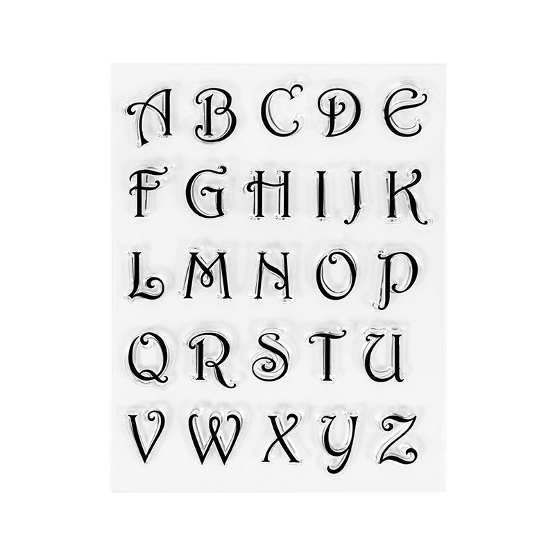 Sello con letras en relieve para decoración de pasteles, utensilios de pastelería para Fondant, Fondant, letras dulces, bricolaje,: B03