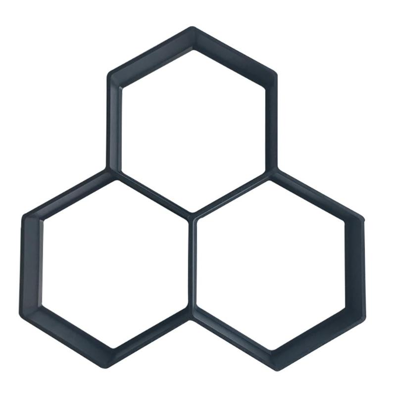 Tuinpad bestrating mal doe-het-zelf handmatig bestraten cement baksteen beton mallen: 3