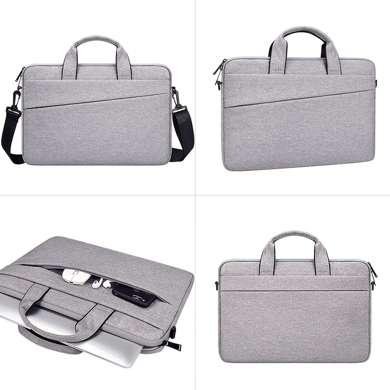 Laptop Bag 13.3 15.6 14 inch Waterproof Notebook Bags Sleeve For Macbook Air Pro 13 15.4 Case Shoulder Handbag Briefcase Cover