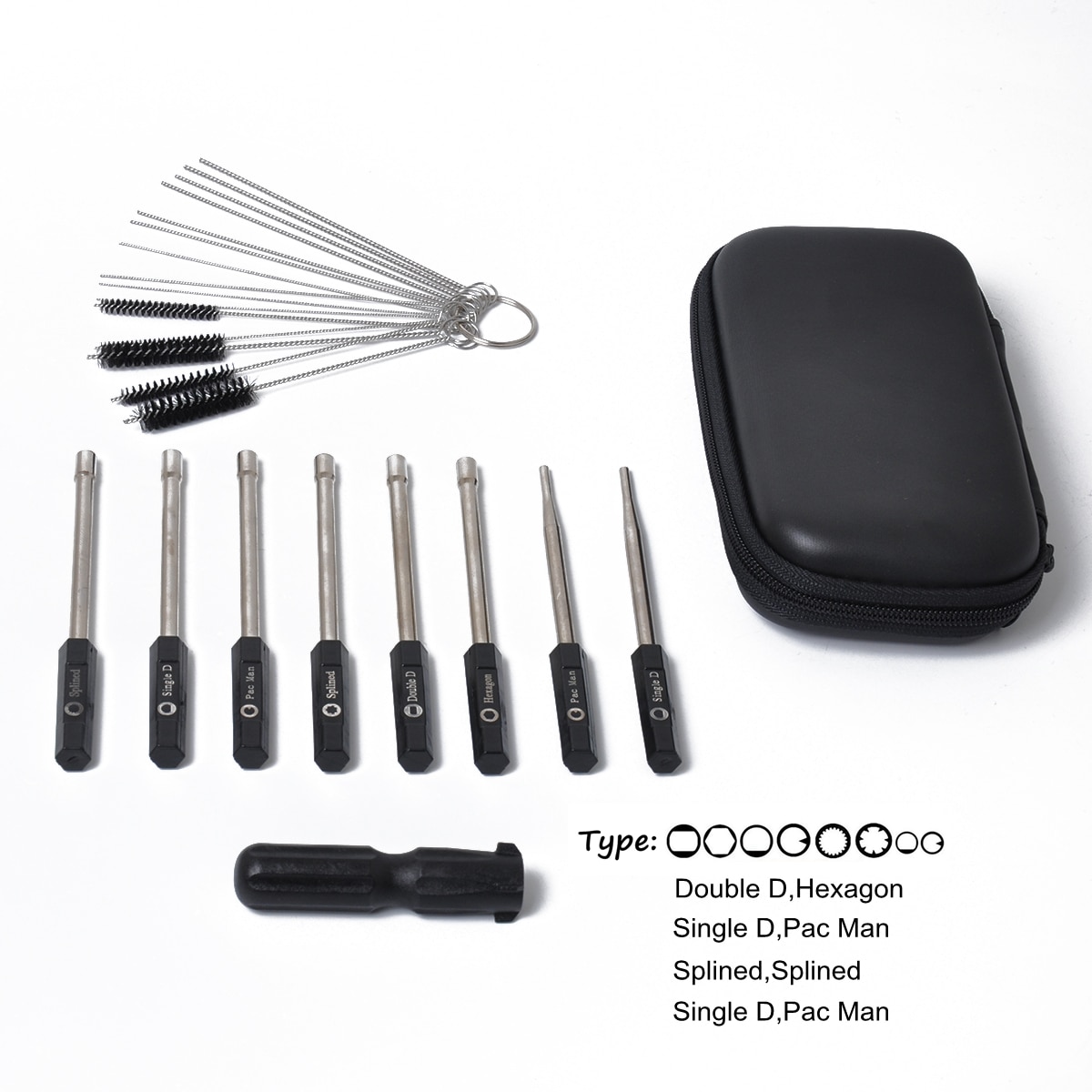 Pack of 8 Carburetor Adjustment Tool Screwdriver + Carburetor Cleaning Kit for 2 Cycle Small Engine STIHL