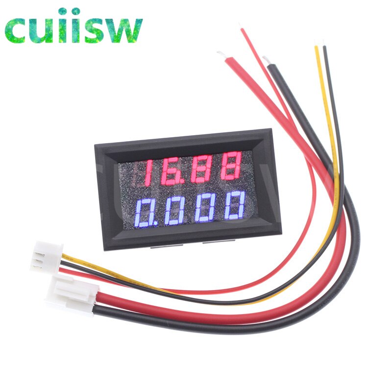 Voltmetro Amperometro 12V DC 6,5-100V 20A, Misuratore Di Tensione Wattmetro Tester Tensione - Foto 8