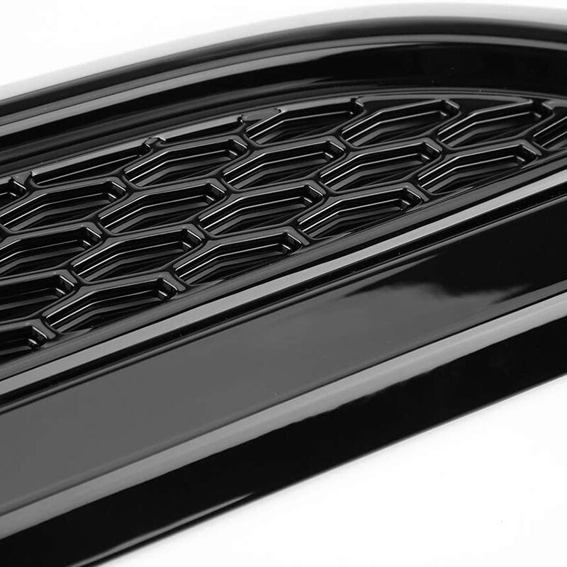 TopCar Exterior Hood Air Vent Outlet Wing Trim External Engine Hood Cover Decorative Accessories for Evoque