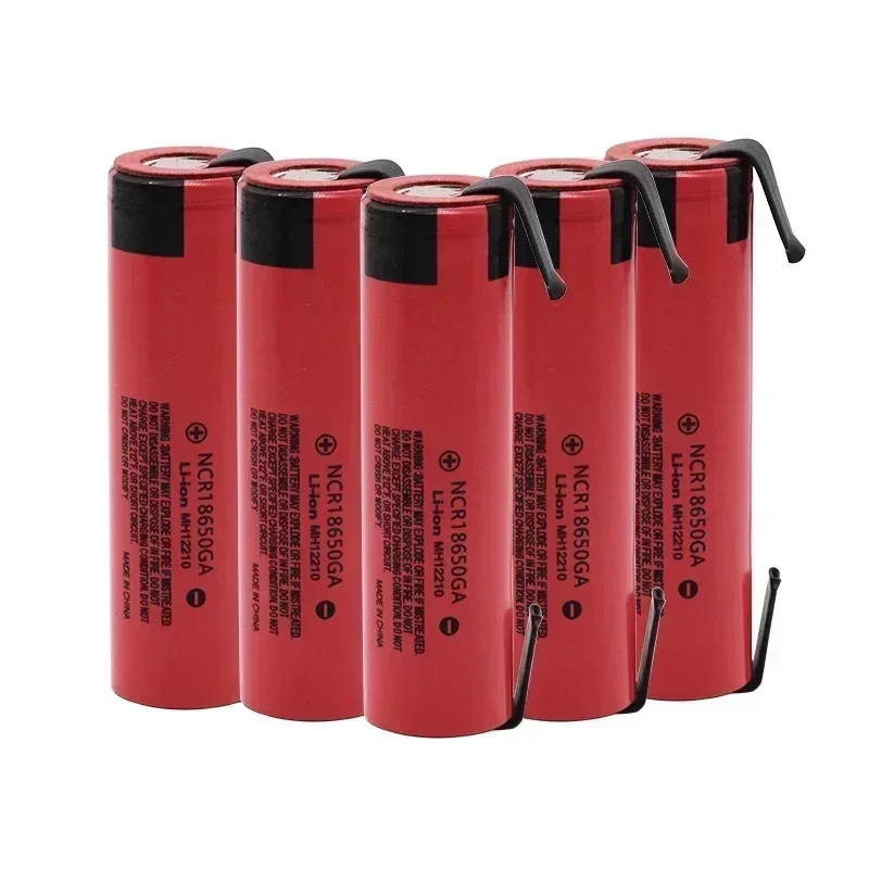 3500mah ncr18650 ga 20a entladung v batterie akku für spielzeug taschenlampe flache-top lithium-batterie diy nickel