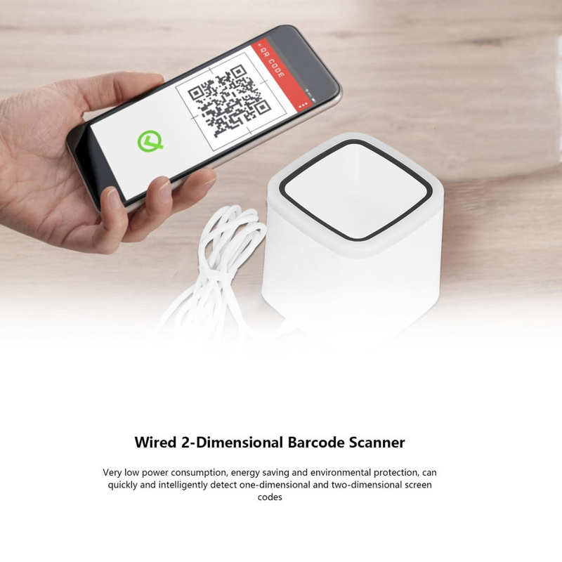 Wired QR Reader 2-Dimensional USB Scanner Scanning Station SC-D33A for Payment Hardware Accessories Gereedschap