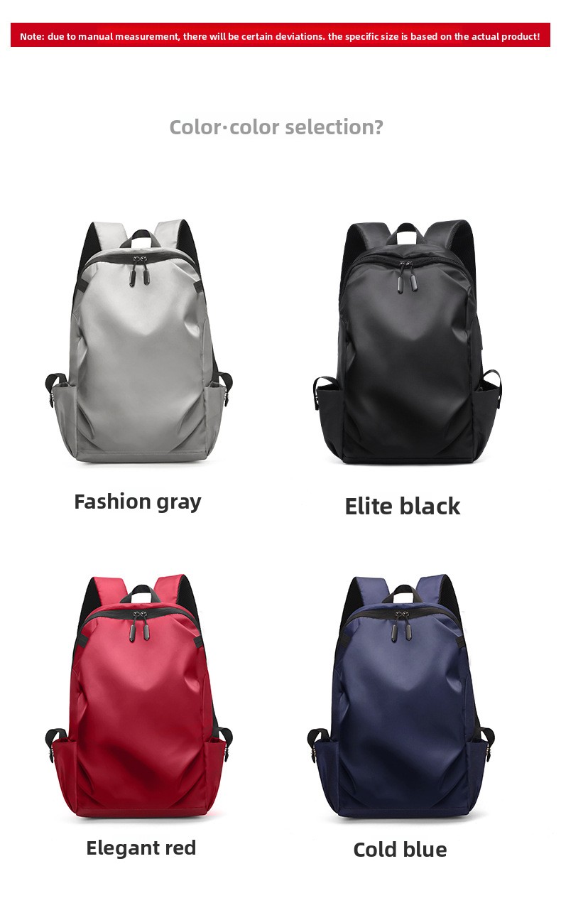 Large capacity waterproof laptop bag, hiking backpack, cycling backpack with USB interface for outdoor business trips